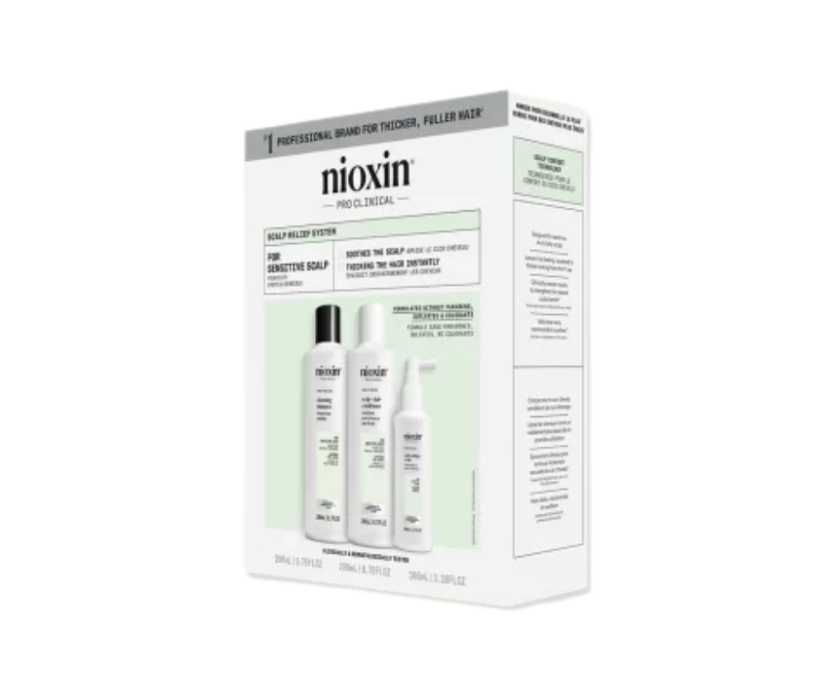 Ensemble pour cuir chevelu sensible Scalp Relief Nioxin