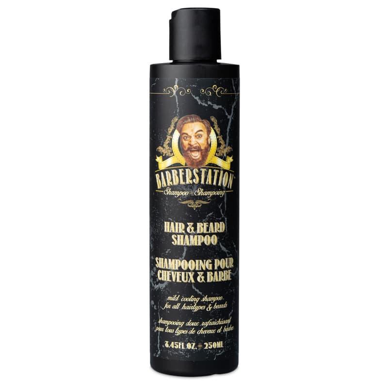 shampoing cheveux et barbe pour homme barberstation coiffure saint-georges beauce