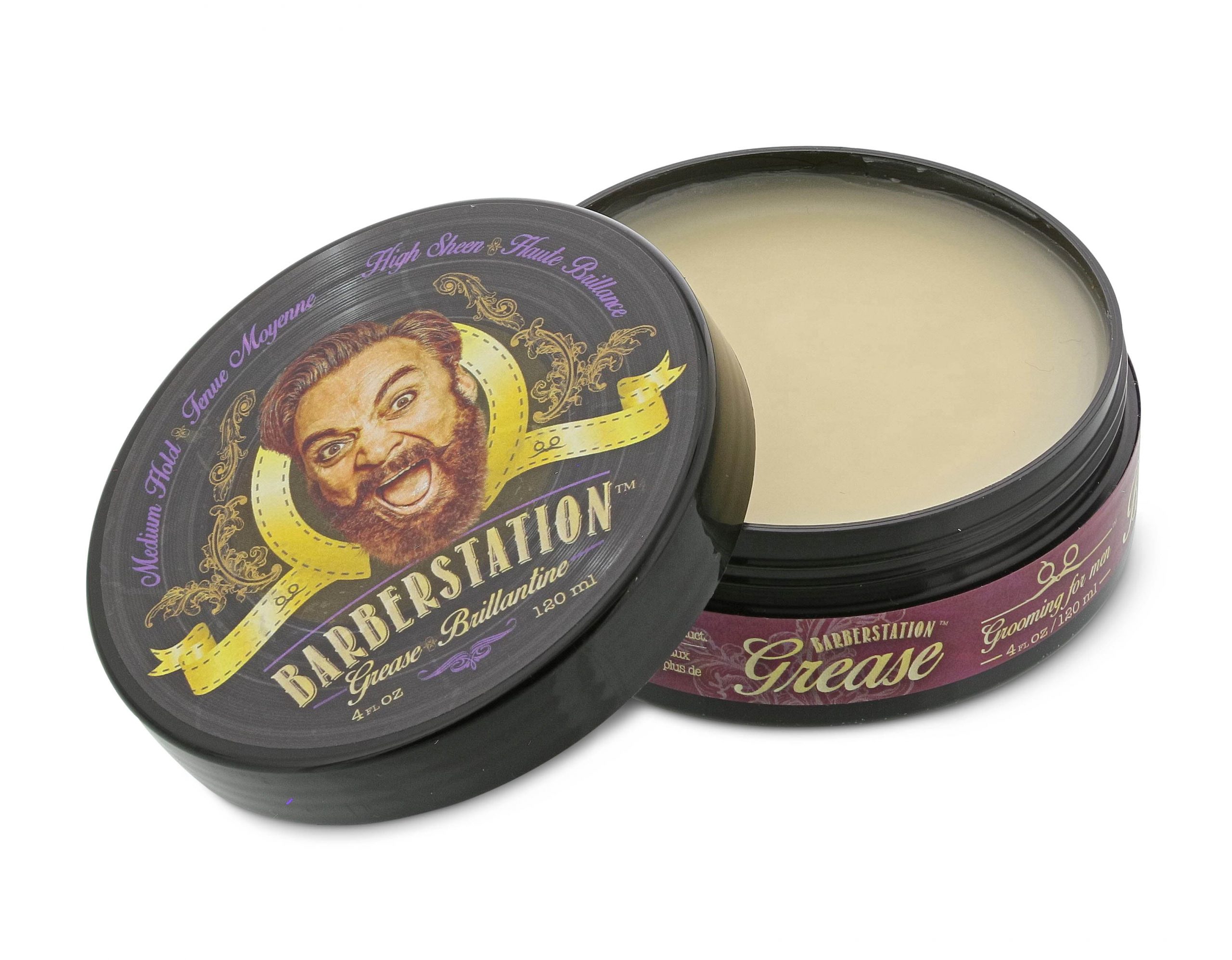 pommade à base d'huile barbestation cheveux barbe homme saint-georges beauce