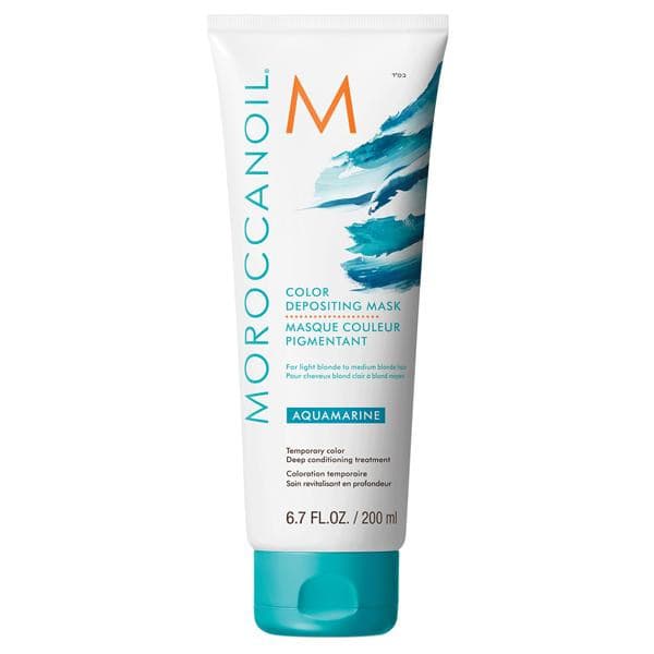 masque pigmentant moroccanoil aquamarine
