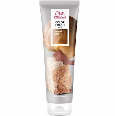 caramel glaze wella color fresh mask