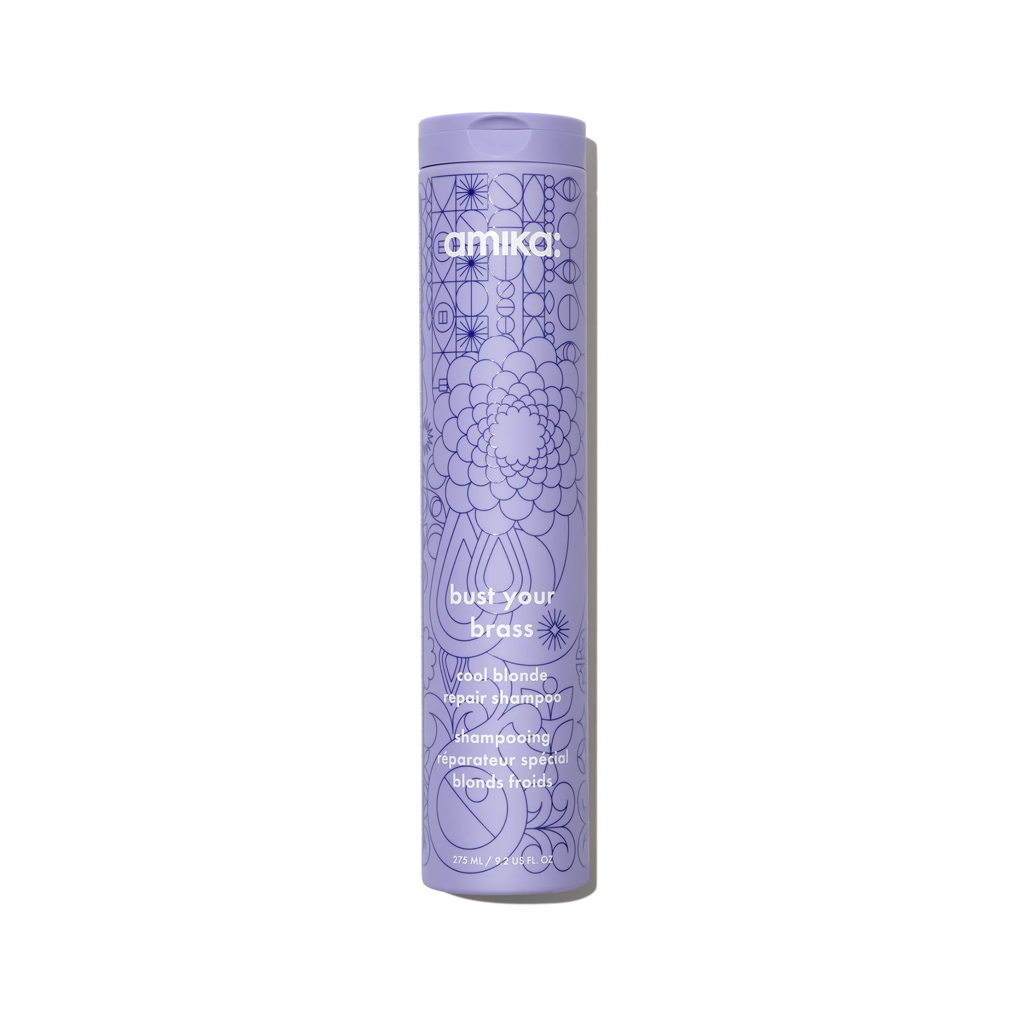 Shampoing réparateur spécial blonds froids Bust your Brass Amika